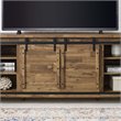 Levan Home Modern Wood Sliding Door TV Stand for TVs up to 68