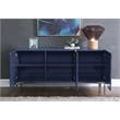 Meridian Furniture Collette Solid Wood Sideboard Buffet in Navy Lacquer