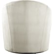 Meridian Furniture Alessio Cream Velvet Swivel Accent Chair