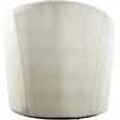 Meridian Furniture Alessio Cream Velvet Swivel Accent Chair
