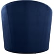 Meridian Furniture Alessio Navy Velvet Swivel Accent Chair