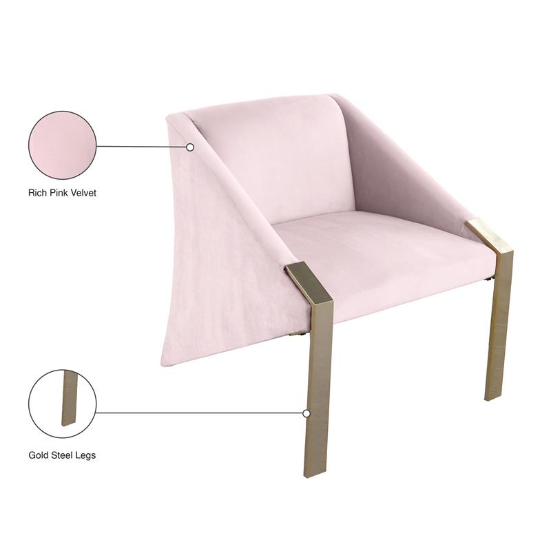 Meridian Furniture Rivet Accent Chair Meridian Furniture Rivet Accent Chair