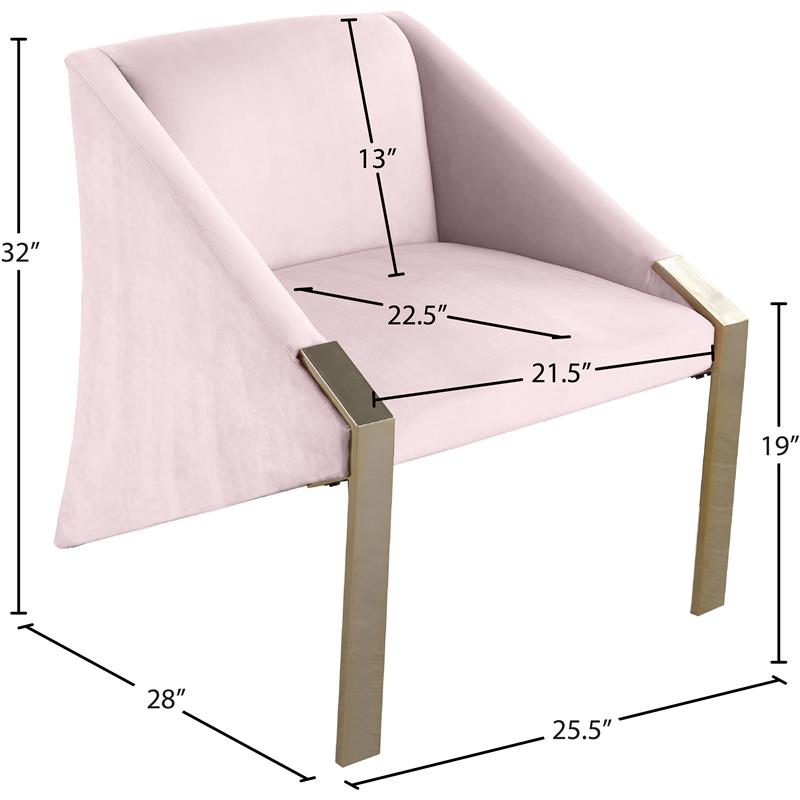 Meridian Furniture Rivet Accent Chair Meridian Furniture Rivet Accent Chair
