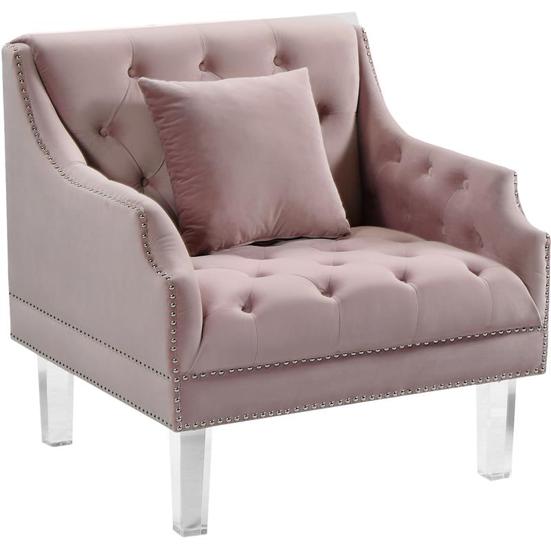 Meridian Furniture Roxy Velvet Chair Meridian Furniture Roxy Velvet Chair
