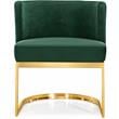 Meridian Furniture Gianna Green Velvet Dining Chair