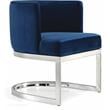 Meridian Furniture Gianna Navy Velvet Dining Chair