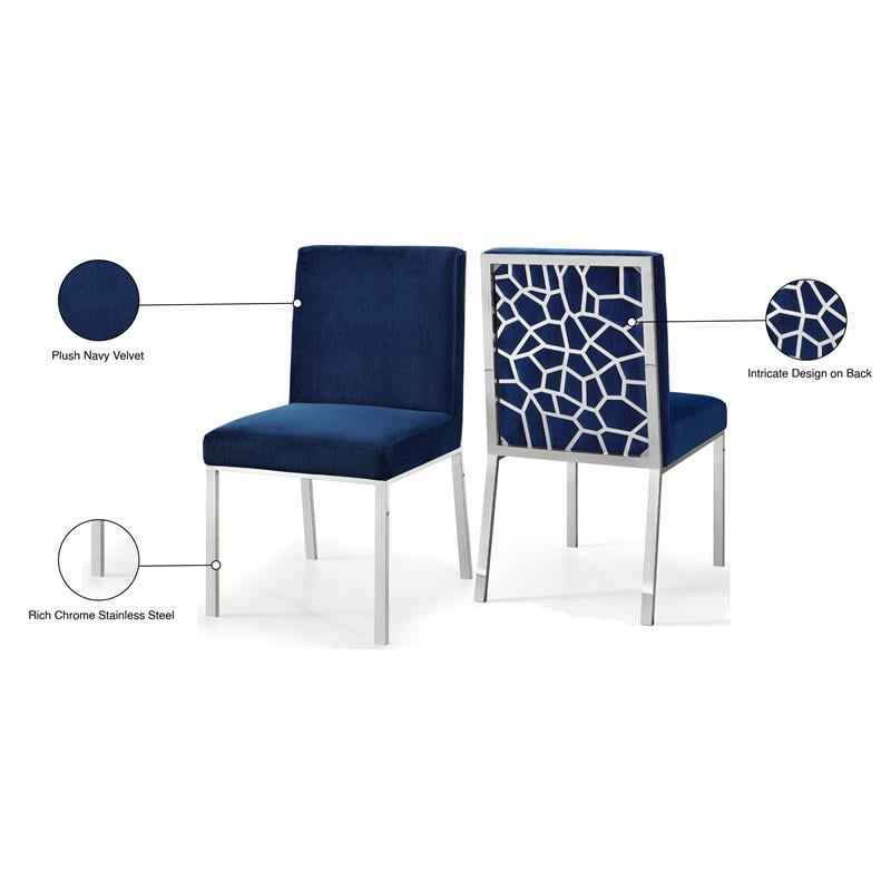 Meridian Furniture Opal Velvet Chair Meridian Furniture Opal Velvet Chair