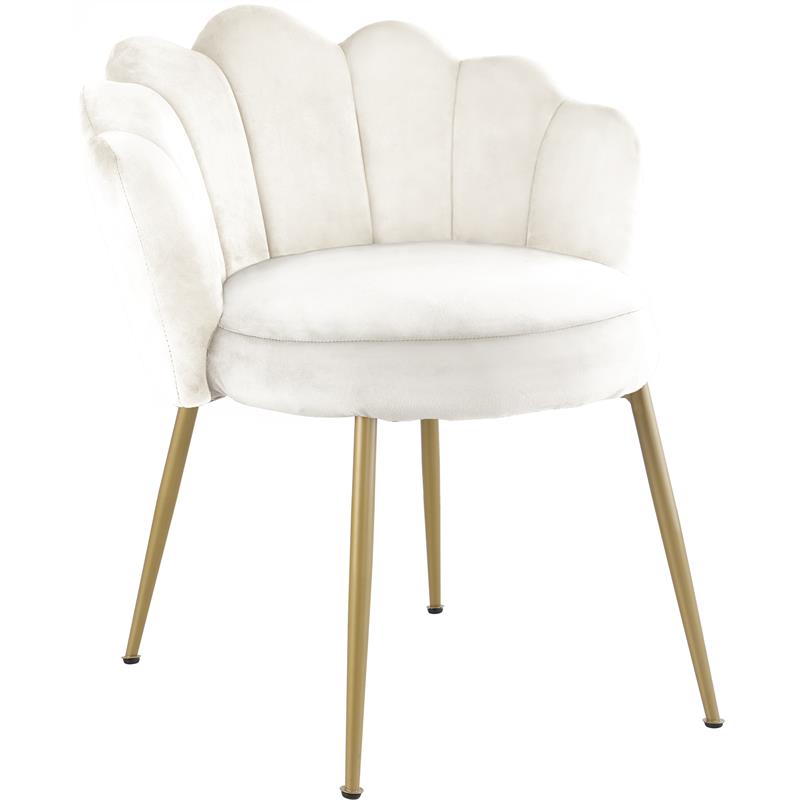 Meridian Furniture Claire Velvet Accent Chair / Dining Chair-Set of 2 Meridian Furniture Claire Velvet Accent Chair / Dining Chair-Set of 2