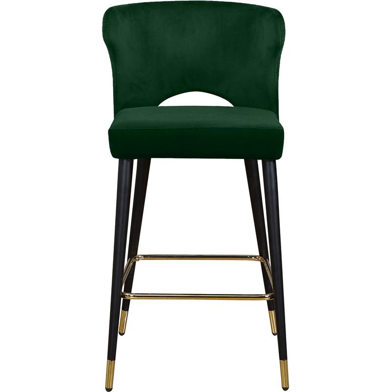 kelly green bar stools