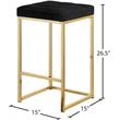 Meridian Furniture Nicola 26.5