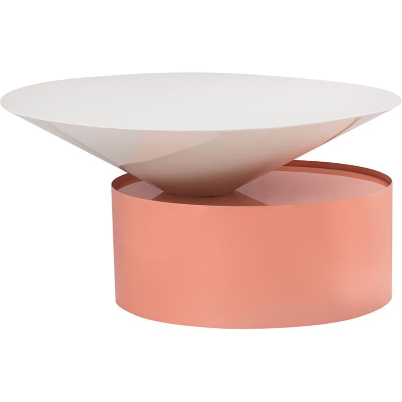 Meridian Furniture Damon Coffee Table - Pink Meridian Furniture Damon Coffee Table - Pink