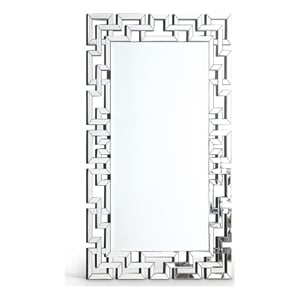 Meridian Furniture Aria Geometric Designed Mirror