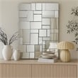 Meridian Furniture Action Geometric Designed Mirror