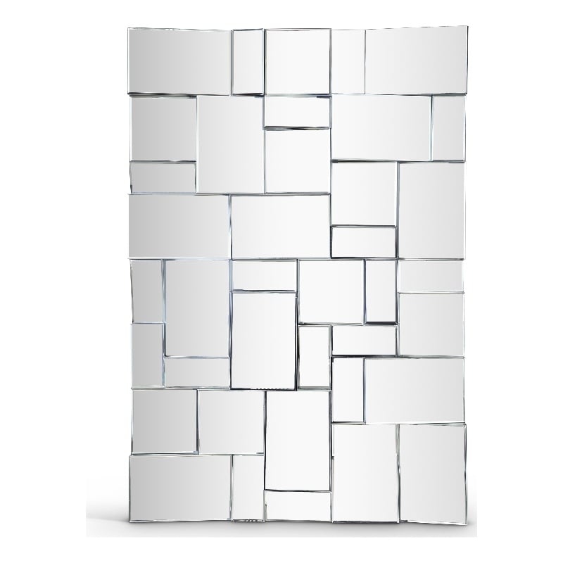 Meridian Furniture Action Geometric Designed Mirror