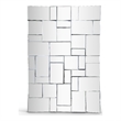 Meridian Furniture Action Geometric Designed Mirror