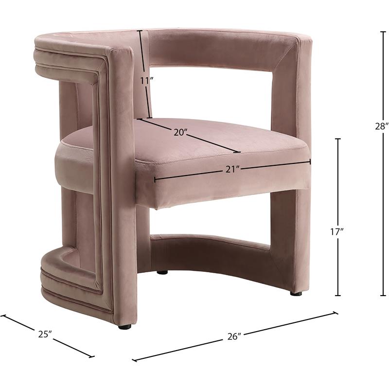 Meridian Furniture Blair Velvet Accent Chair