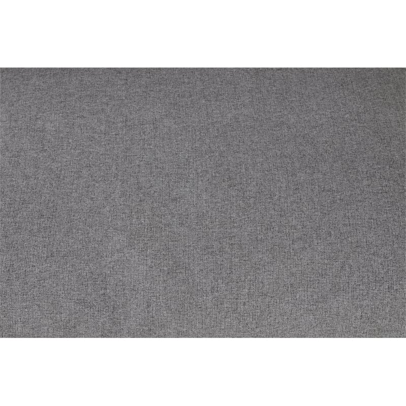 Meridian Furniture Serene Gray Durable Linen Fabric Modular Sectional