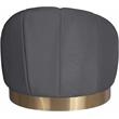 Meridian Furniture Shelly Gray Velvet Chair