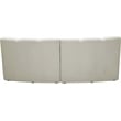 Meridian Furniture Infinity Cream Velvet 3pc. Modular Sectional