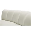 Meridian Furniture Infinity Cream Velvet 3pc. Modular Sectional
