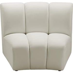 Meridian Furniture Infinity Cream Velvet Modular Chair