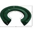 Meridian Furniture Infinity Green Velvet 11pc. Modular Sectional