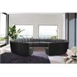 Meridian Furniture Infinity Gray Velvet 12pc. Modular Sectional