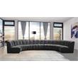 Meridian Furniture Infinity Gray Velvet 7pc. Modular Sectional