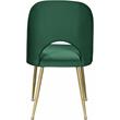 Meridian Furniture Logan Green Velvet Dining Chair (Set of 2)