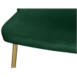 Meridian Furniture Logan Green Velvet Dining Chair (Set of 2)