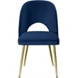 Meridian Furniture Logan Navy Velvet Dining Chair (Set of 2)