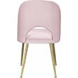 Meridian Furniture Logan Pink Velvet Dining Chair (Set of 2)