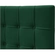 Meridian Furniture Elly Green Velvet Queen Bed