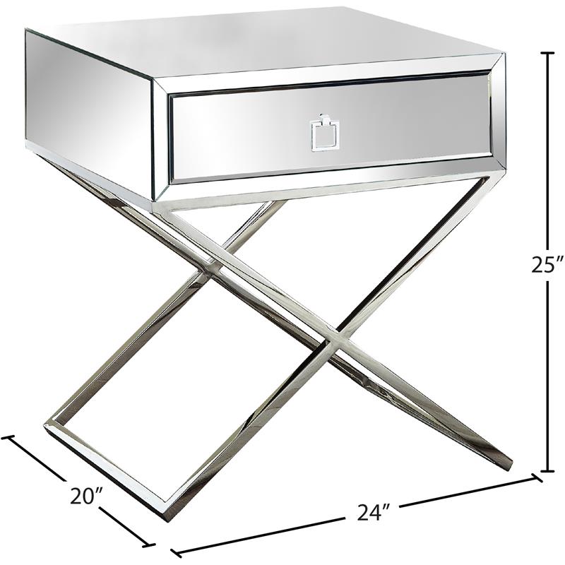 Meridian Furniture Lynn Side Table Meridian Furniture Lynn Side Table