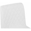 Meridian Furniture Bryce Quilted White Vegan Leather Dining Chair (Set of 2)