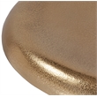 Meridian Furniture Clara Gold Aluminum Counter and Bar Stool