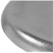 Meridian Furniture Clara Silver Aluminum Counter and Bar Stool