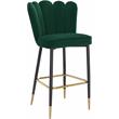 Meridian Furniture Lily Green Velvet Stool (Set of 2)
