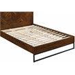 Meridian Furniture Reed Brown Antique Coffee Wooden King Bed