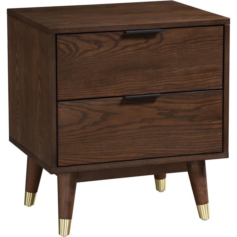 Meridian Furniture Vance Mid-Century Modern Night Stand Meridian Furniture Vance Mid-Century Modern Night Stand