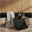 Meridian Furniture Gemma Diamond Shaped Steel End Table