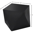 Meridian Furniture Gemma Diamond Shaped Steel End Table