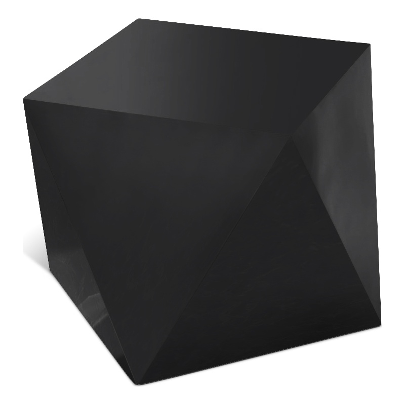 Meridian Furniture Gemma Diamond Shaped Steel End Table