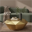 Meridian Furniture Gemma Diamond Shaped Steel Coffee Table