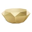 Meridian Furniture Gemma Diamond Shaped Steel Coffee Table