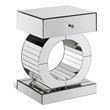 Meridian Furniture Jocelyn Mirrored End Table