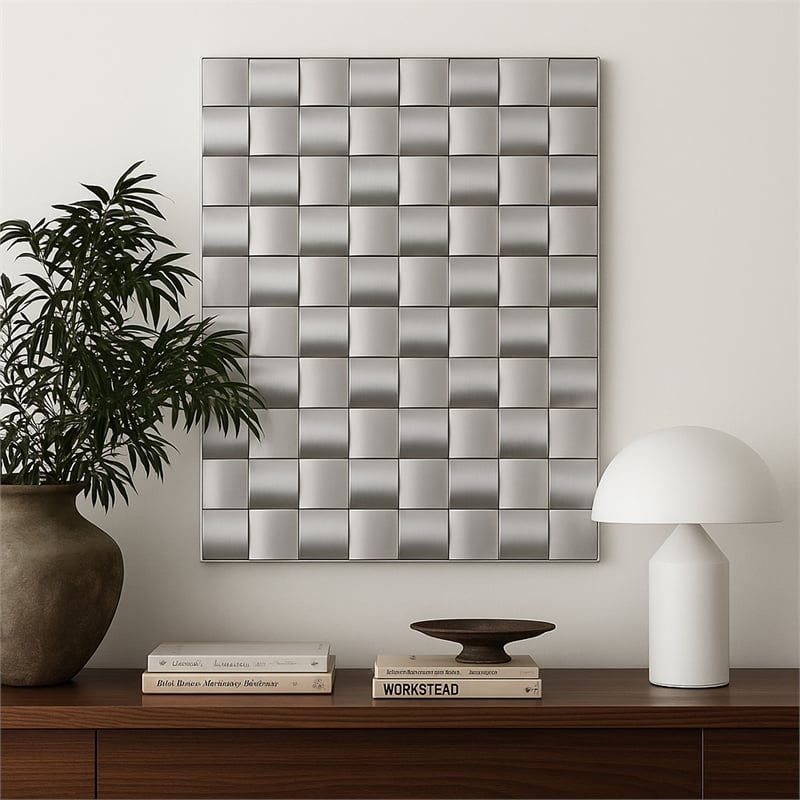Meridian Furniture Ziggy Geometric Designed Mirror