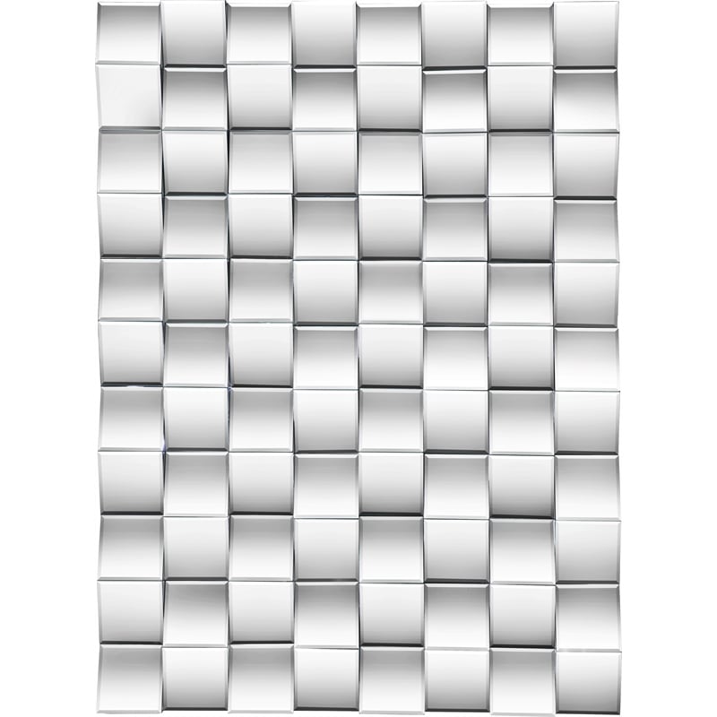 Meridian Furniture Ziggy Geometric Designed Mirror