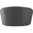 Meridian Furniture Riley Gray Velvet Chair