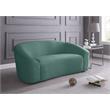 Meridian Furniture Riley Mint Velvet Loveseat